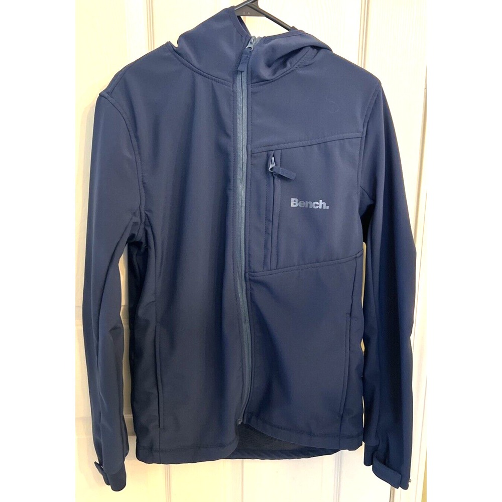 Womens Bench Dark Blue Multipurpose Hooded Jacket Size S